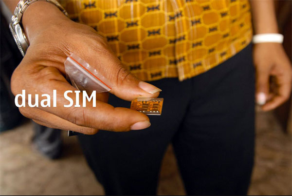 Dual SIM card in Accra, Ghana