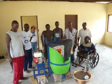 The Team behind the bio-diesel project in Makeni Sierra Leone