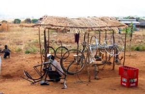 Bicycle Mechanic in Africa