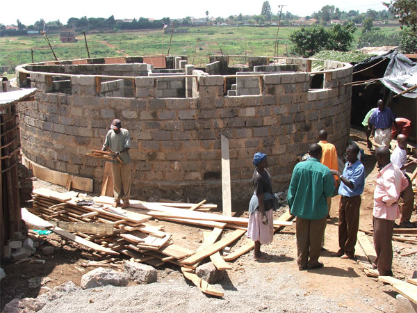 Kibera Bio Gas Building