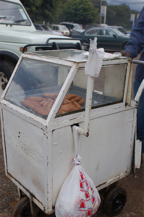 Sausage Cart - Simple Heating for Street Meat