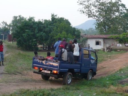 The Truck running on bio-diesel