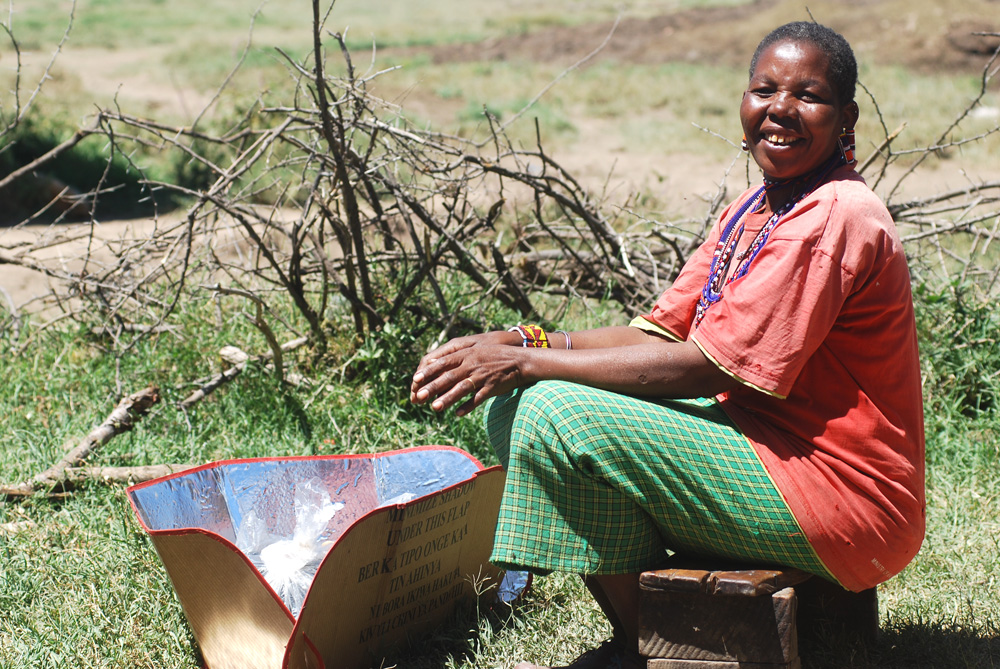 Mama solar cooker