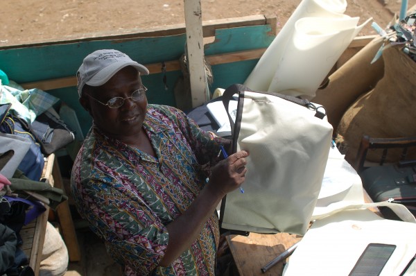 Joseph Muteti - a tailor in Kenya