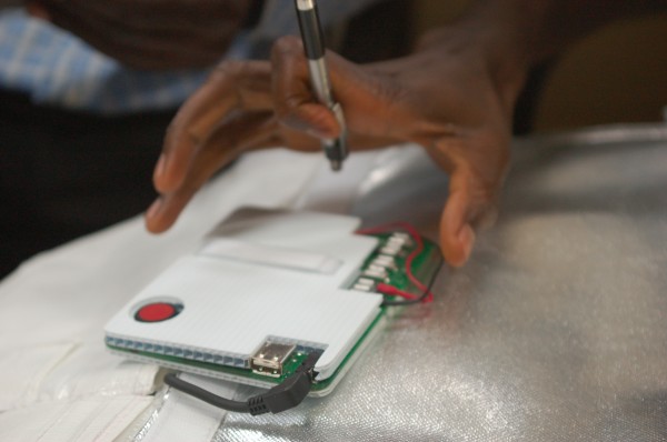 Accra Polytechnic students and the FLAP bag